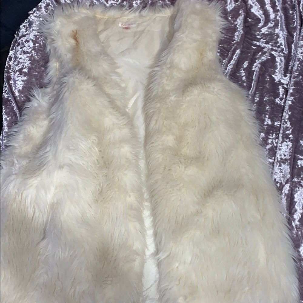 Fuzzy vest